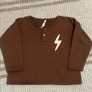 Rylee and Cru Lightning Bolt Long Sleeve Shirt